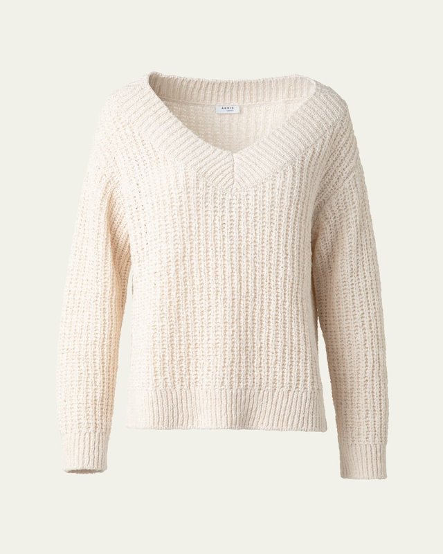 Loose Summer Tweed Knit Sweater